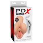 PDX PLUS+ PDX PLUS - PICK YOUR PLEASURE MASTURBADOR DOBLE LIGHT SKIN