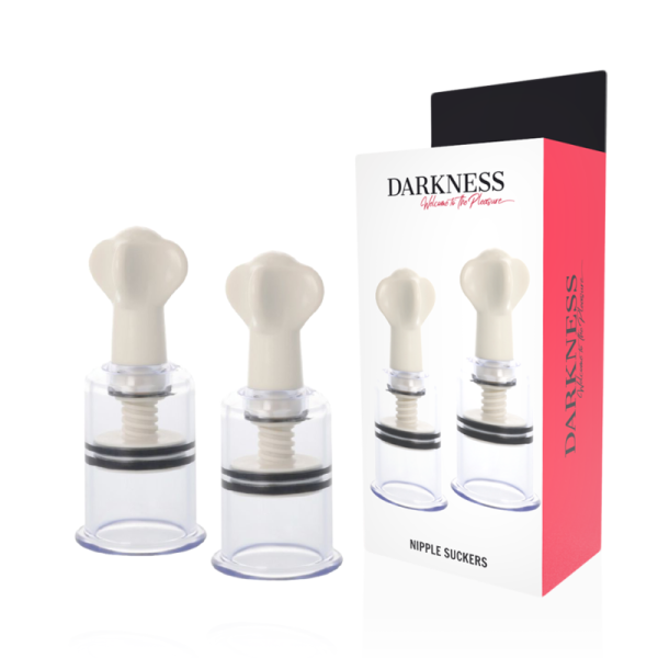 DARKNESS - SUCCIONADOR PEZONES TRANSPARENTE 5CM DIÁMETRO