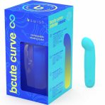 B SWISH B SWISH - BCUTE CURVE INFINITE CLASSIC EDICION LIMITADA VIBRADOR RECARGABLE SILICONA AZUL