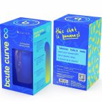 B SWISH B SWISH - BCUTE CURVE INFINITE CLASSIC LIMITED EDITION BLUE SILICONE RECHARGEABLE VIBRATOR