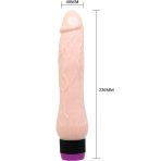BAILE - ADOUR CLUB VIBRADOR REALÍSTICO BASE ANCHA 22 CM BAILE
