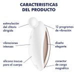 SATISFYER VIBRATOR SATISFYER - SPOT ON 2 VIBRADOR LAY-ON BLANCO