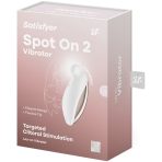 SATISFYER VIBRATOR SATISFYER - SPOT ON 2 LAY-ON VIBRATOR WHITE