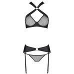 PASSION WOMAN SETS PASSION - AMANDA ECOLOGICAL LEATHER SET S/M