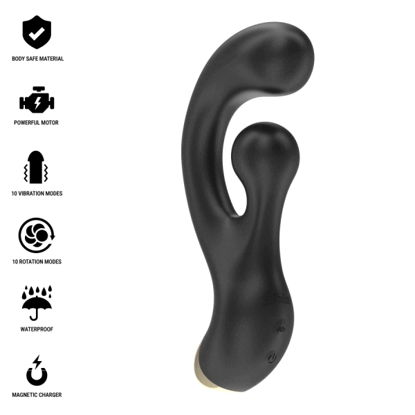 IBIZA - VIBRATING & ROTATING STIMULATOR