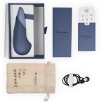 WOMANIZER - VIBE VIBRADOR LAY-ON SILENCIOSO AZUL OSCURO - Imagen 6