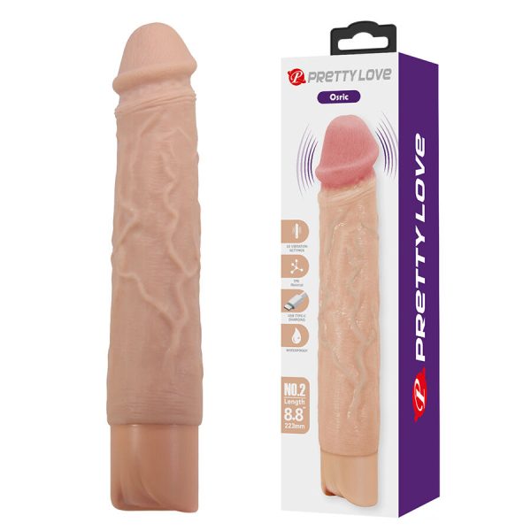 PRETTY LOVE - OSRIC VIBRADOR REALÍSTICO FLEXIBLE