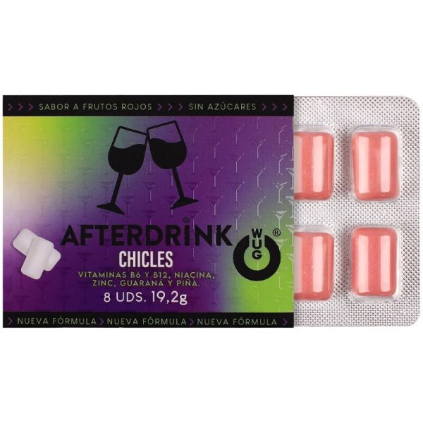 WUG GUM - AFTER DRINK HANGOVER 8 UNITS
